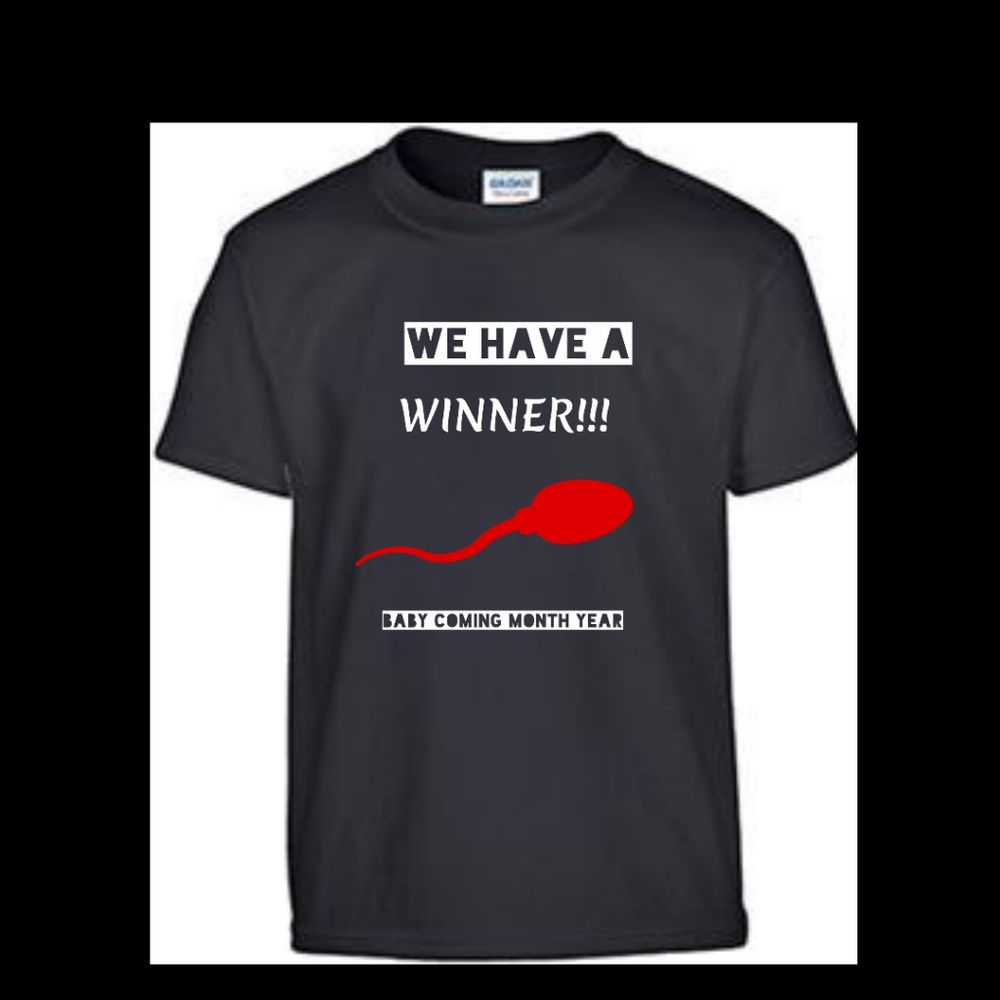 Pregnancy announcement shirt